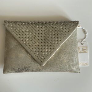 Gold Clutch w/ Chain
